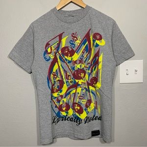 Vintage Orisue Rappin’ Duke Hip‎ Hop Streetwear Skater Gray Tee Medium